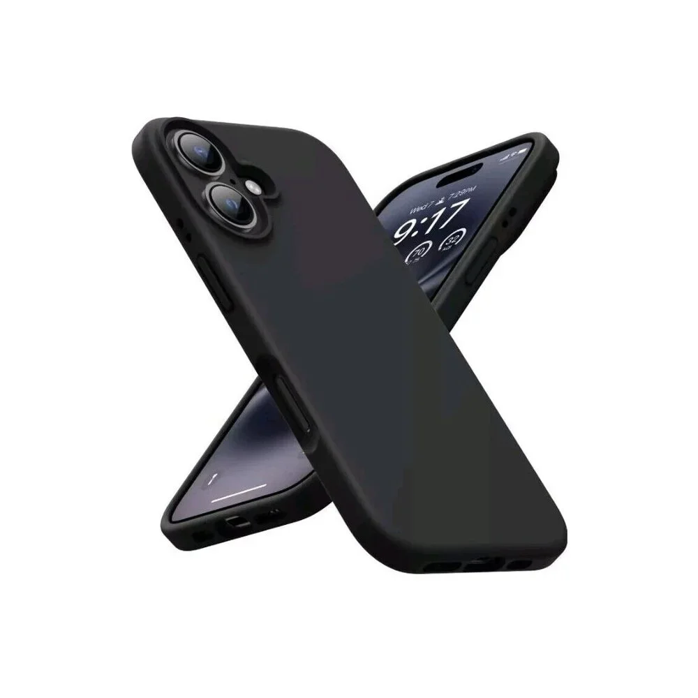 OuXul Designed for iPhone 16 Case,Shockproof Liquid Silicone Protective Phone Ca